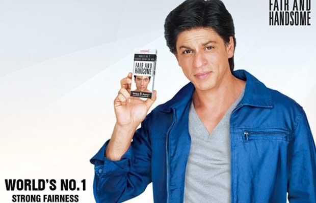 Shah Rukh Khan in Fair and Handsome'