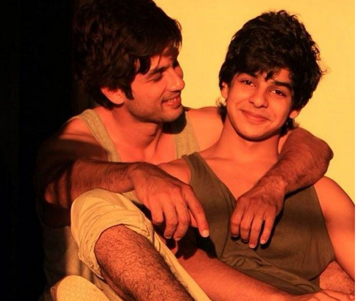 Shahid Kapoor and Ishaan Khattar