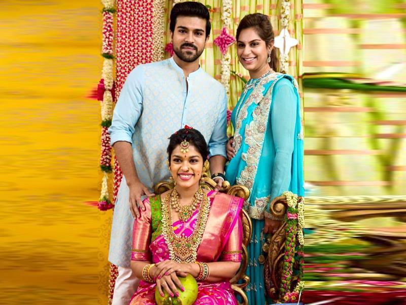 Ram Charan and Srija