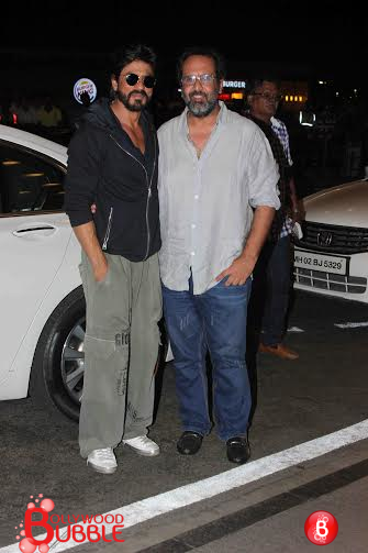 Shah Rukh Khan and Aanand L. Rai