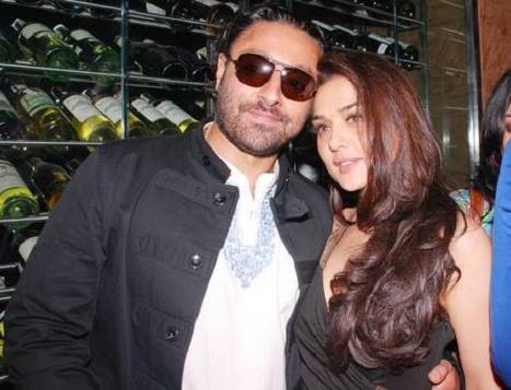 Vikram Chatwal and Preity Zinta