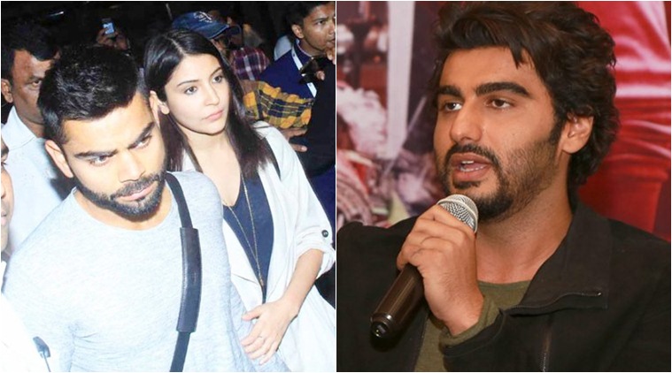 Virat Kohli, Anushka Sharma, Arjun KapoorVirat Kohli, Anushka Sharma, Arjun Kapoor