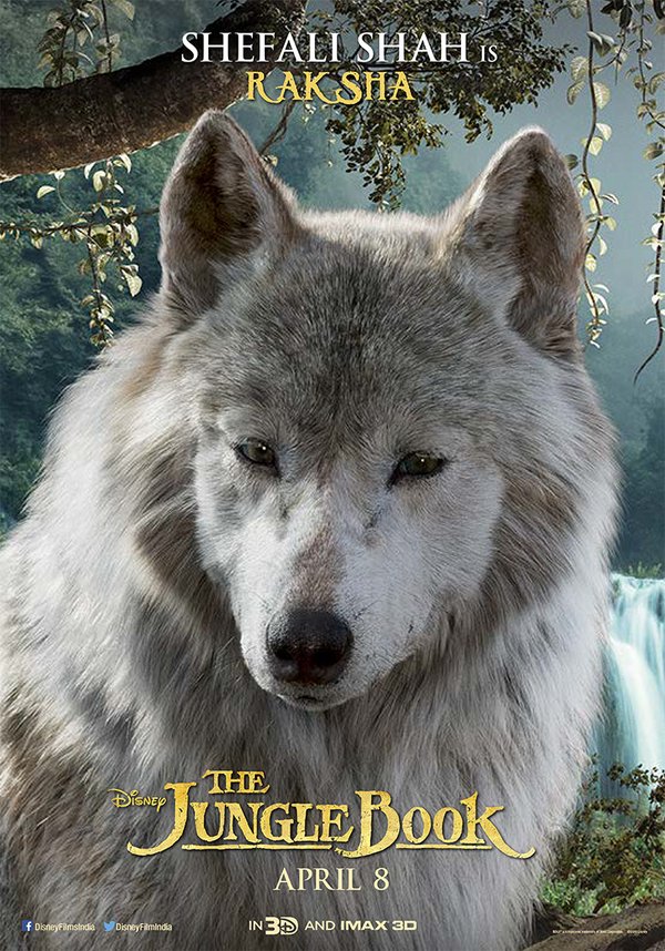 Shefali Shah as Raksha in Jungle Book