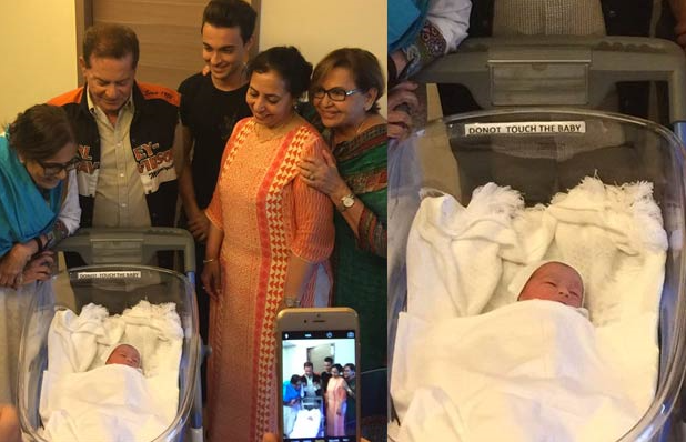 VIEW PIC! Arpita Khan and Aayush Sharma's baby's picture is out!