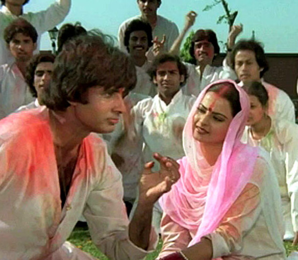 Amitabh Bachchan and Rekha in Silsila