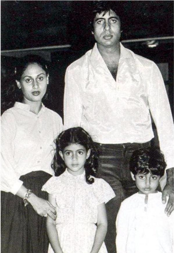 Shweta Bachchan Childhood pics
