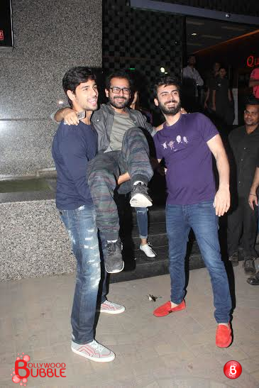 Kapoor & Sons team visit Theaters for audience reaction
