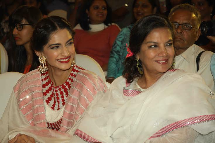 Sonam Kapoor at the success party of movie 'Neerja'