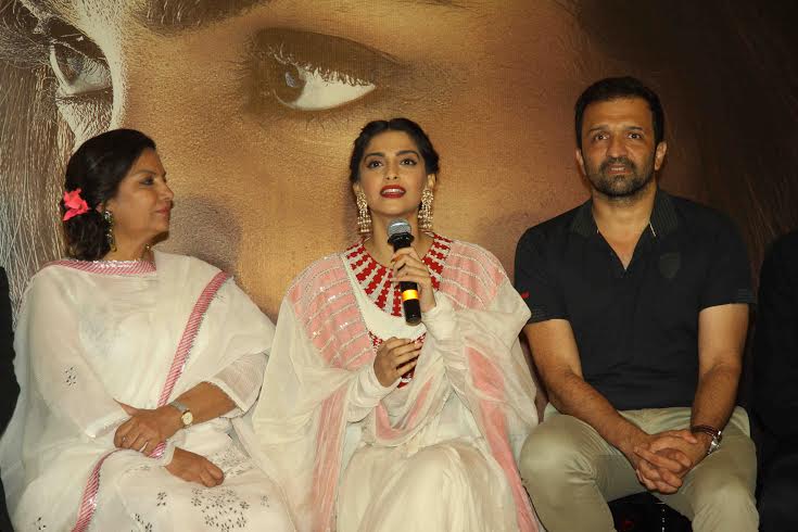 Sonam Kapoor at the success party of movie 'Neerja'