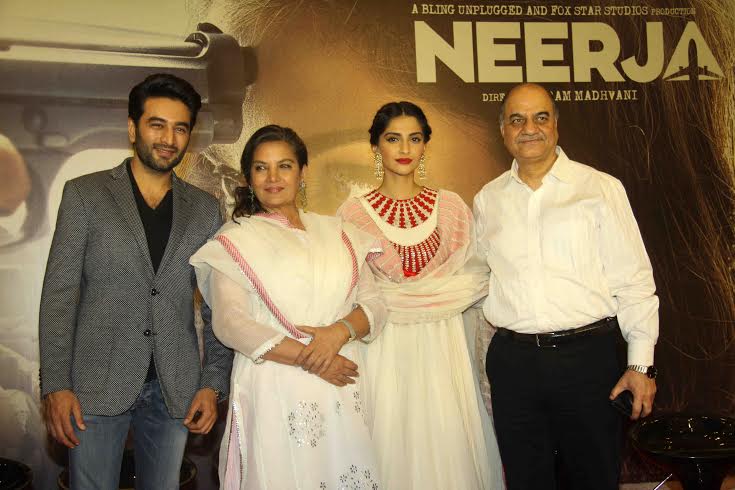 Sonam Kapoor at the success party of movie 'Neerja'