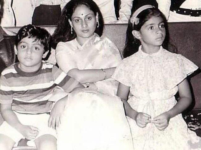 Shweta Bachchan Childhood pics
