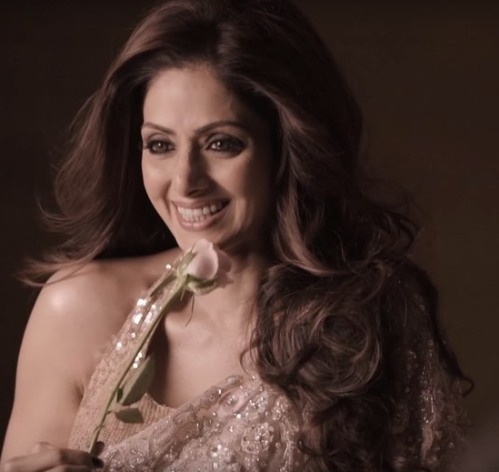 Sridevi in a saree