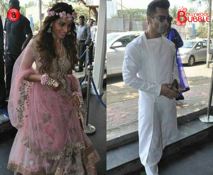 Bipasha Basu-Karan Singh Grover mehndi