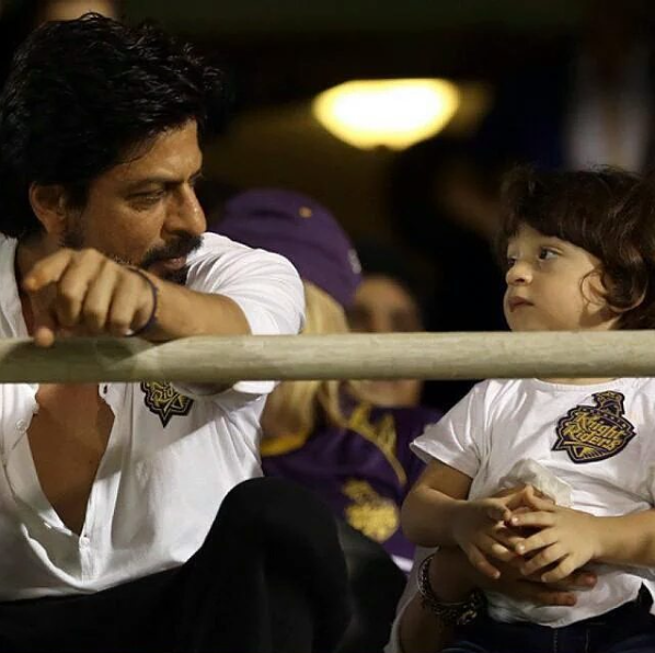 AbRam Khan and Shah Rukh Khan