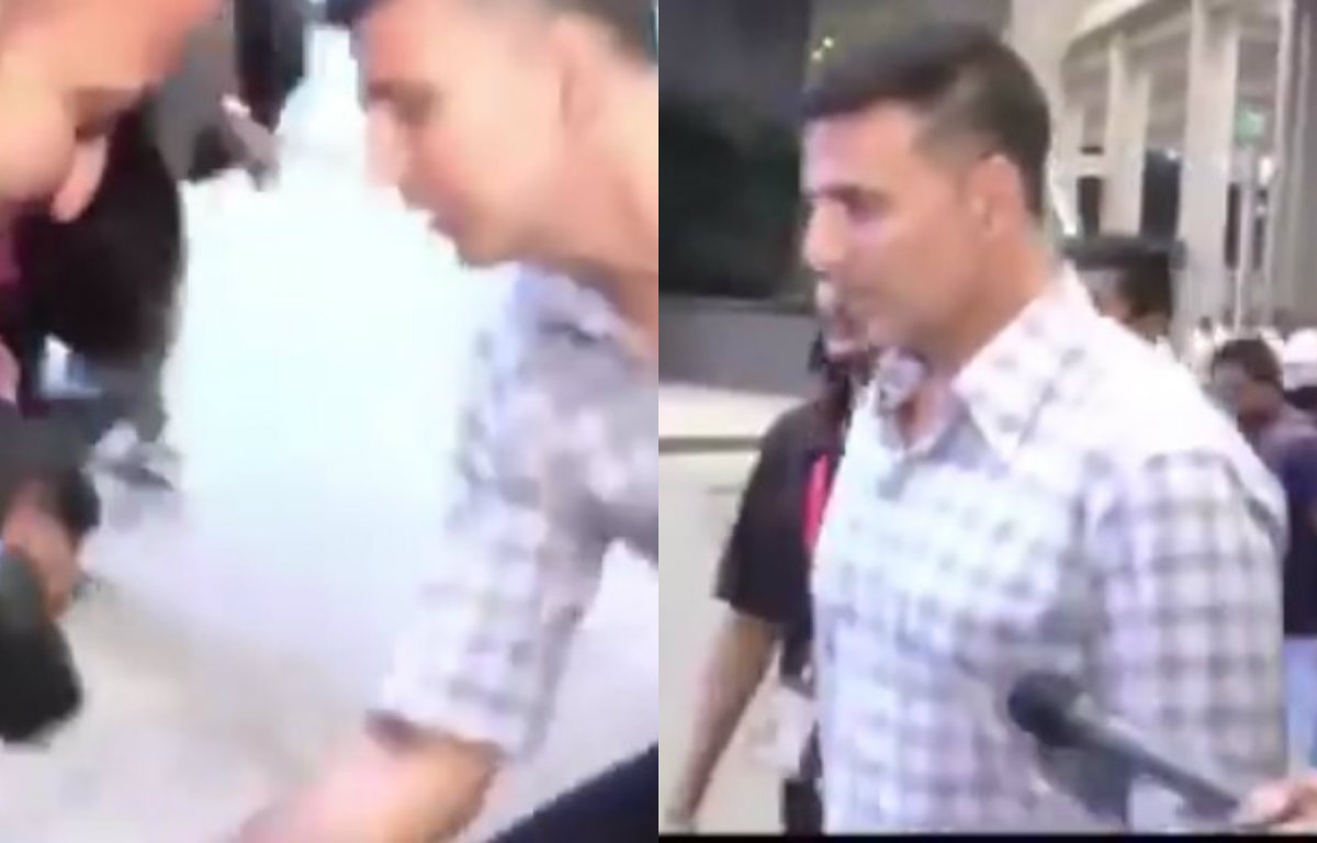 Akshay Kumar airport