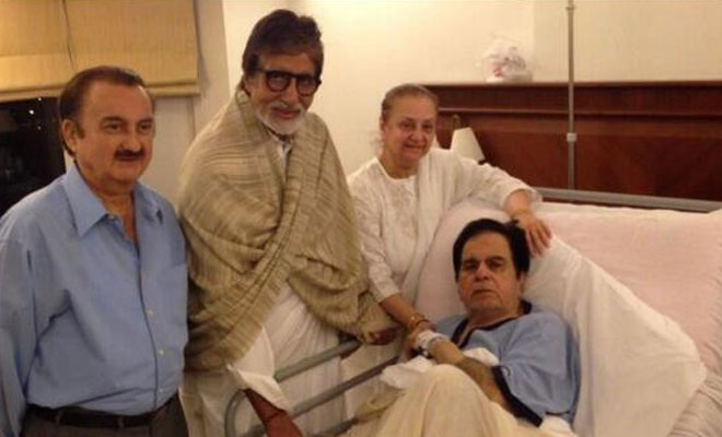 Amitabh Bachchan Dilip Kumar, Saira Banu