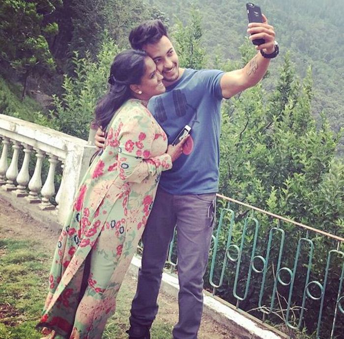 Arpita Khan and Aayush Sharma