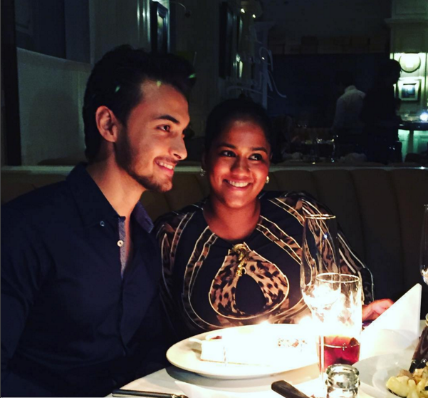 Arpita Khan and Aayush Sharma