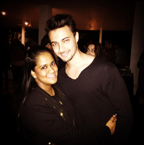 Arpita Khan and Aayush Sharma