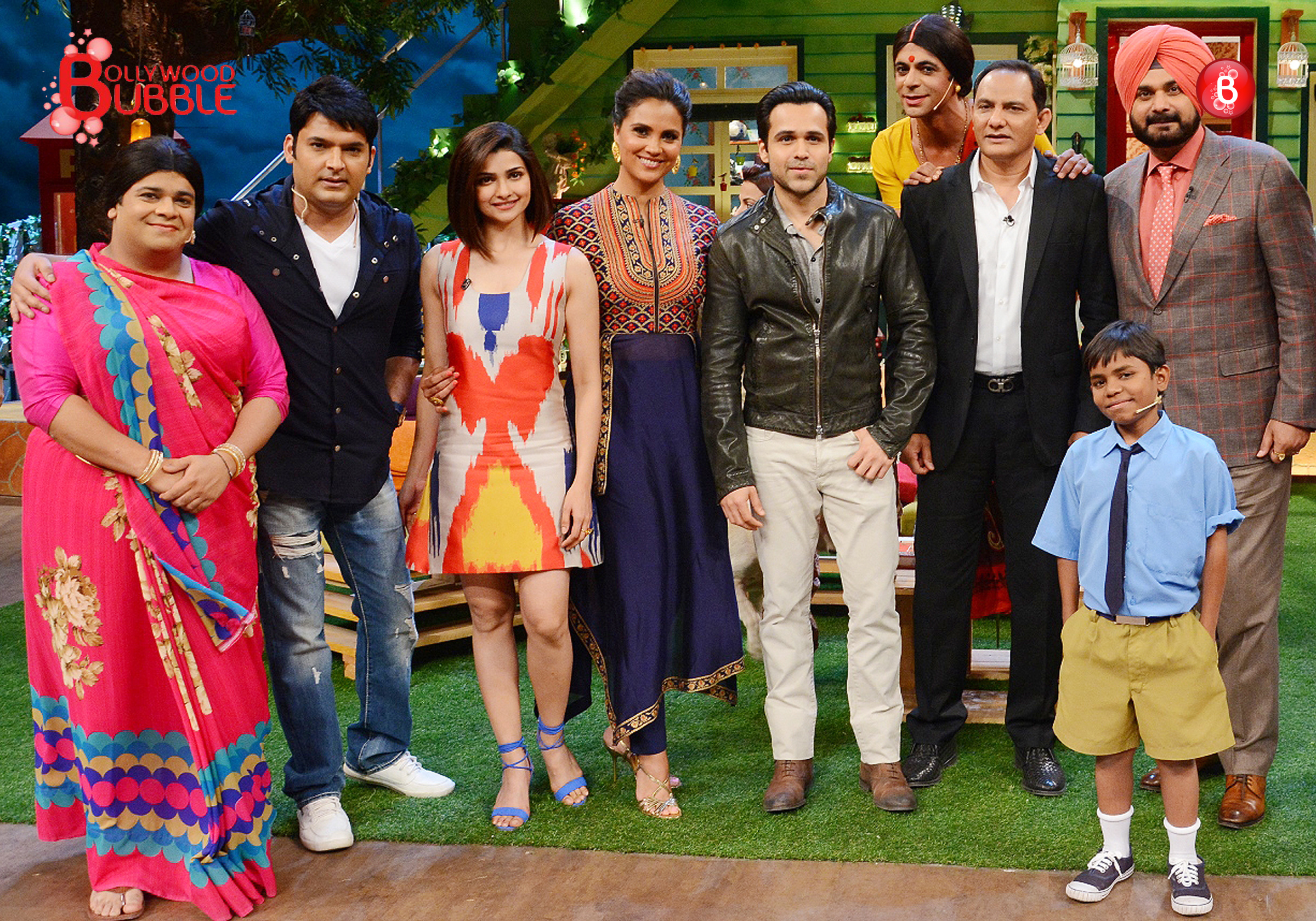 Emraan Hashmi and team of 'Azhar' at 'The Kapil Sharma Show'