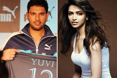 Deepika Padukone and Yuvraj Singh