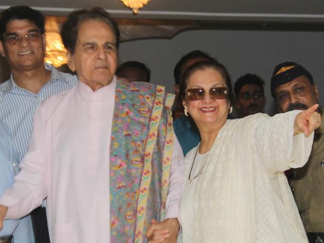 Dilip Kumar and Saira Banu