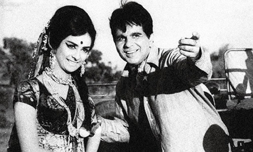 Dilip Kumar and Saira Banu
