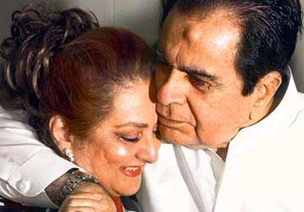 Dilip Kumar and Saira Banu