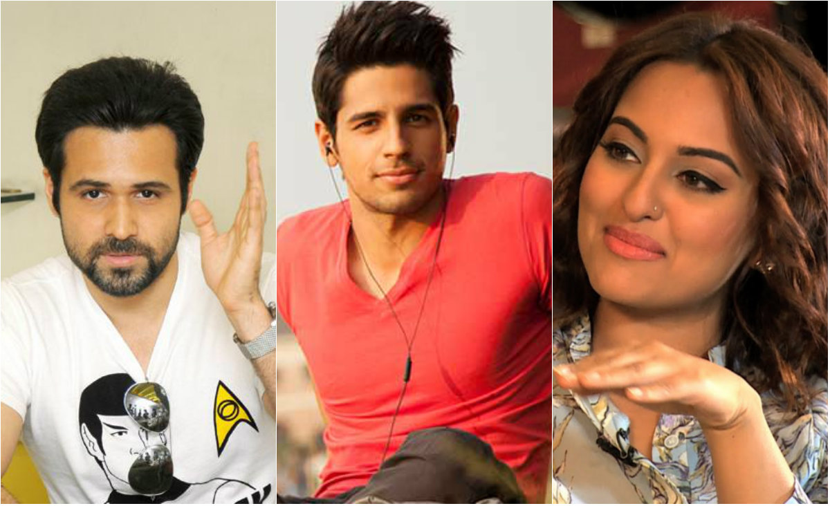Emraan Hashmi-Sidharth Malhotra-Sonakshi Sinha