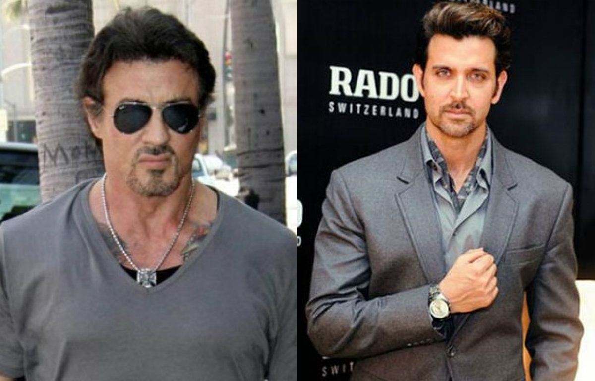 Hrithik Roshan, Sylvestor Stallone