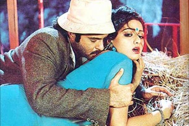 Anil Kapoor and Sridevi