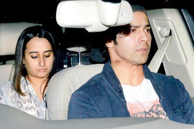 Natasha Dalal and Varun Dhawan
