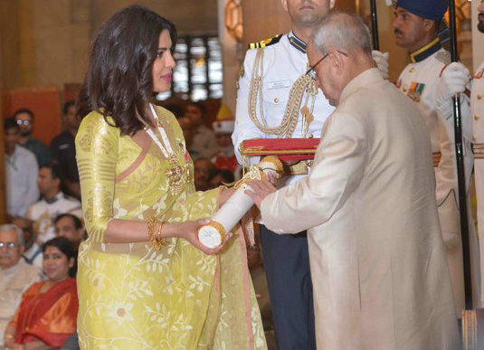Priyanka Chopra: Award coming from India is very important for me