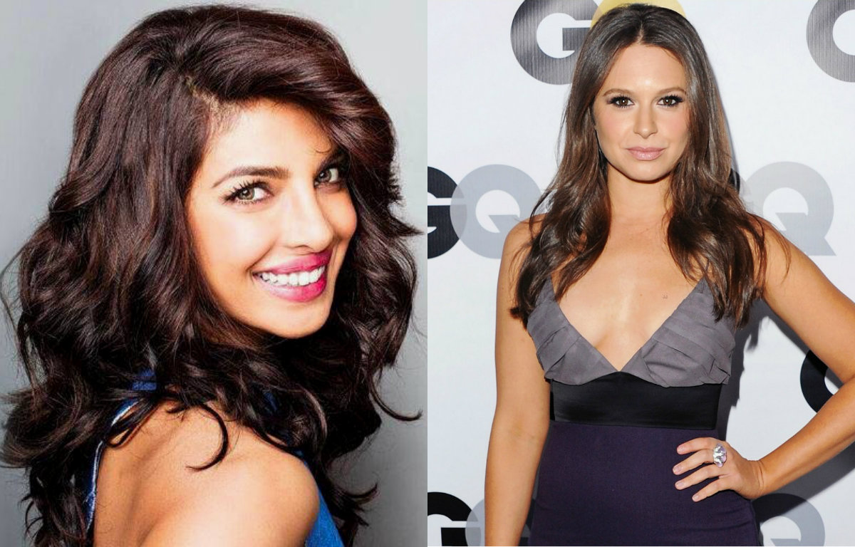 Katie Lowes on Priyanka Chopra