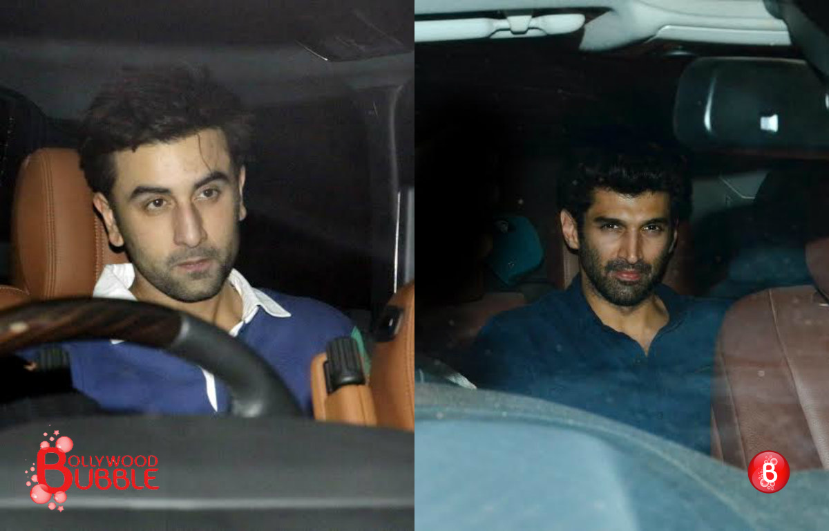 Ranbir Kapoor, Aditya Roy Kapur and other celebs at Karan Johar's party