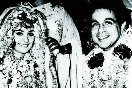 Dilip Kumar and Saira Banu