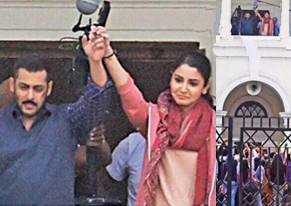 Salman Khan and Anushka Sharma Sultan