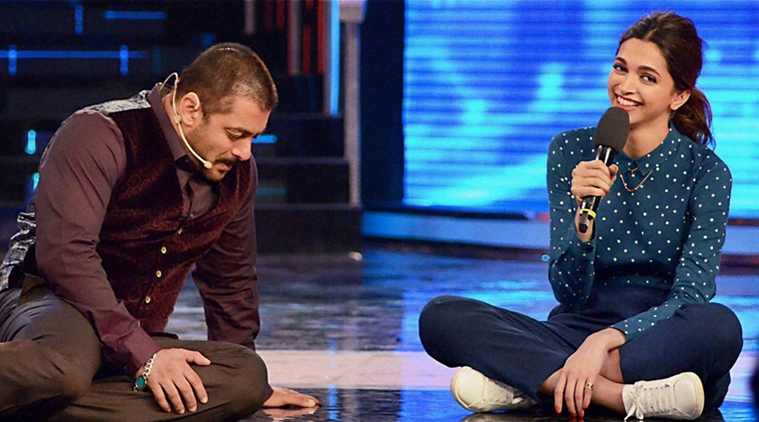 Salman Khan and Deepika Padukoen