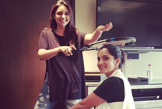 Sania Mirza on actress Parineeti Chopra