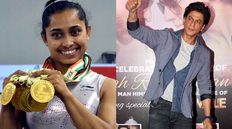 Shah Rukh Khan on gymnast Dipa Karmakar