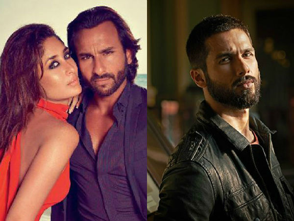 Shahid Kapoor-Kareena Kapoor-Saif Ali Khan