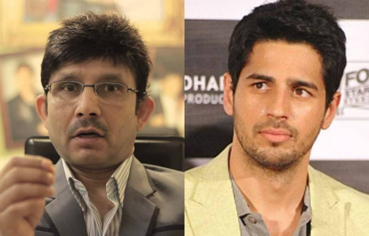 Criticise films but don't make personal comments: Sidharth Malhotra on KRK