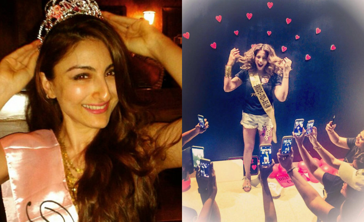 Soha Ali Khan and Bipasha Basu
