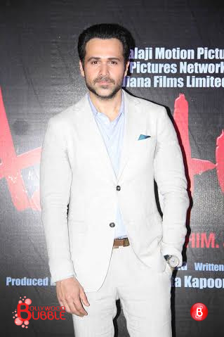Emraan Hashmi and team at Trailer launch event of their movie 'Azhar'