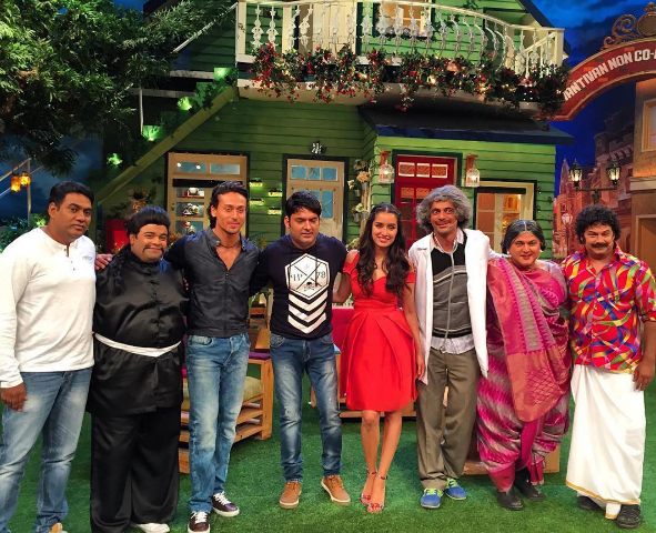 Baaghi team,Kapil ShowBaaghi team,Kapil Show