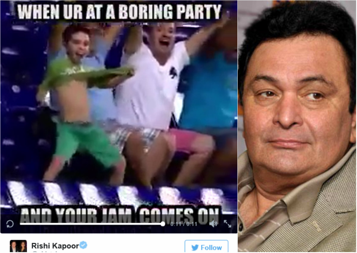 Rishi Kapoor's tweets