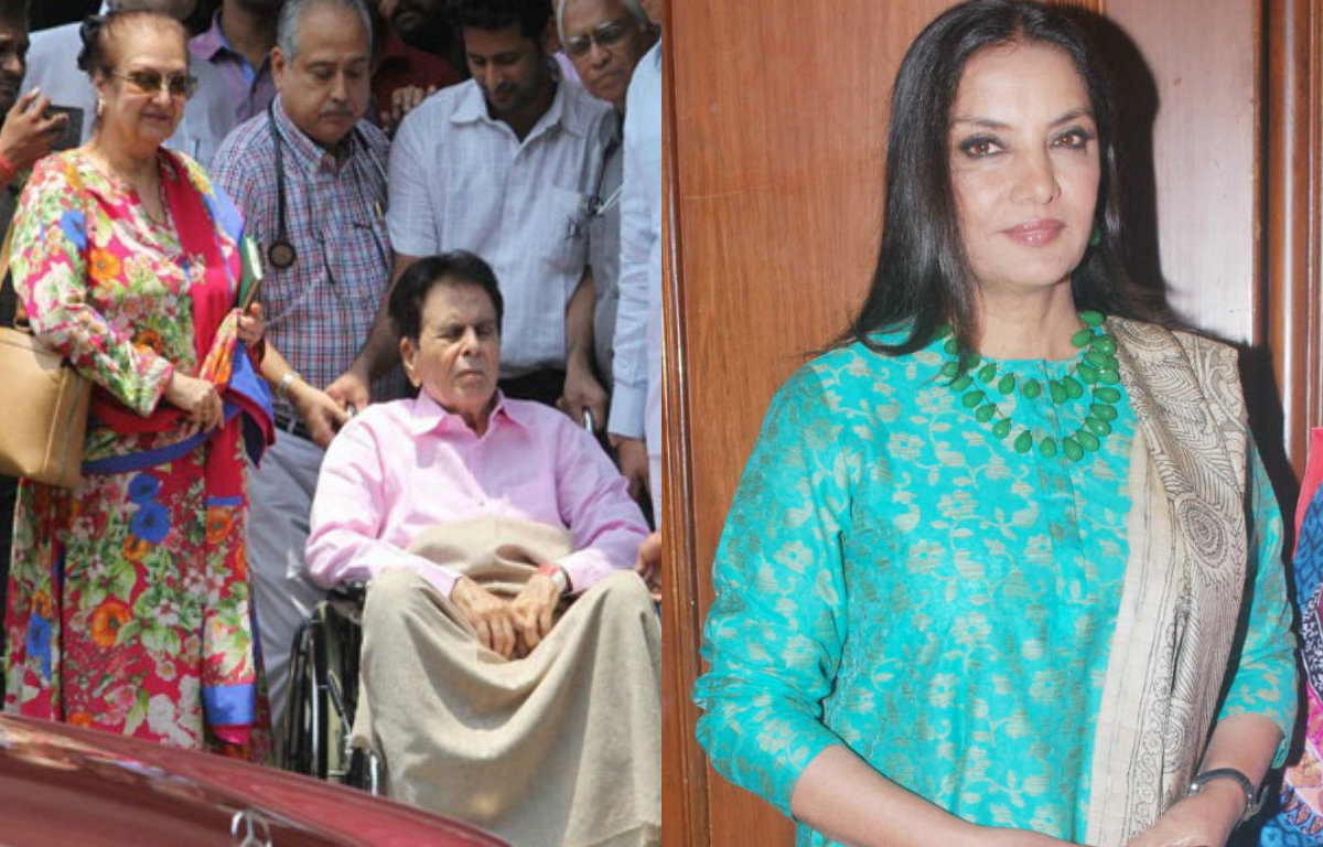 dilip, saira, shabana