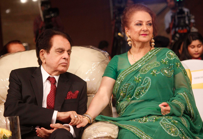 Dilip Kumar and Saira Banu