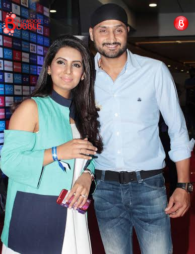 Harbhajan Singh and Geeta Basra