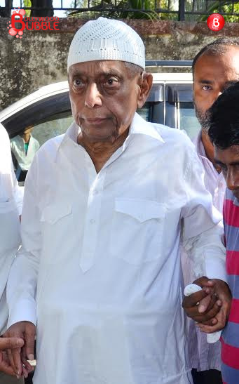 Bollywood celebs at funeral of Firoz Nadiadwala's mother